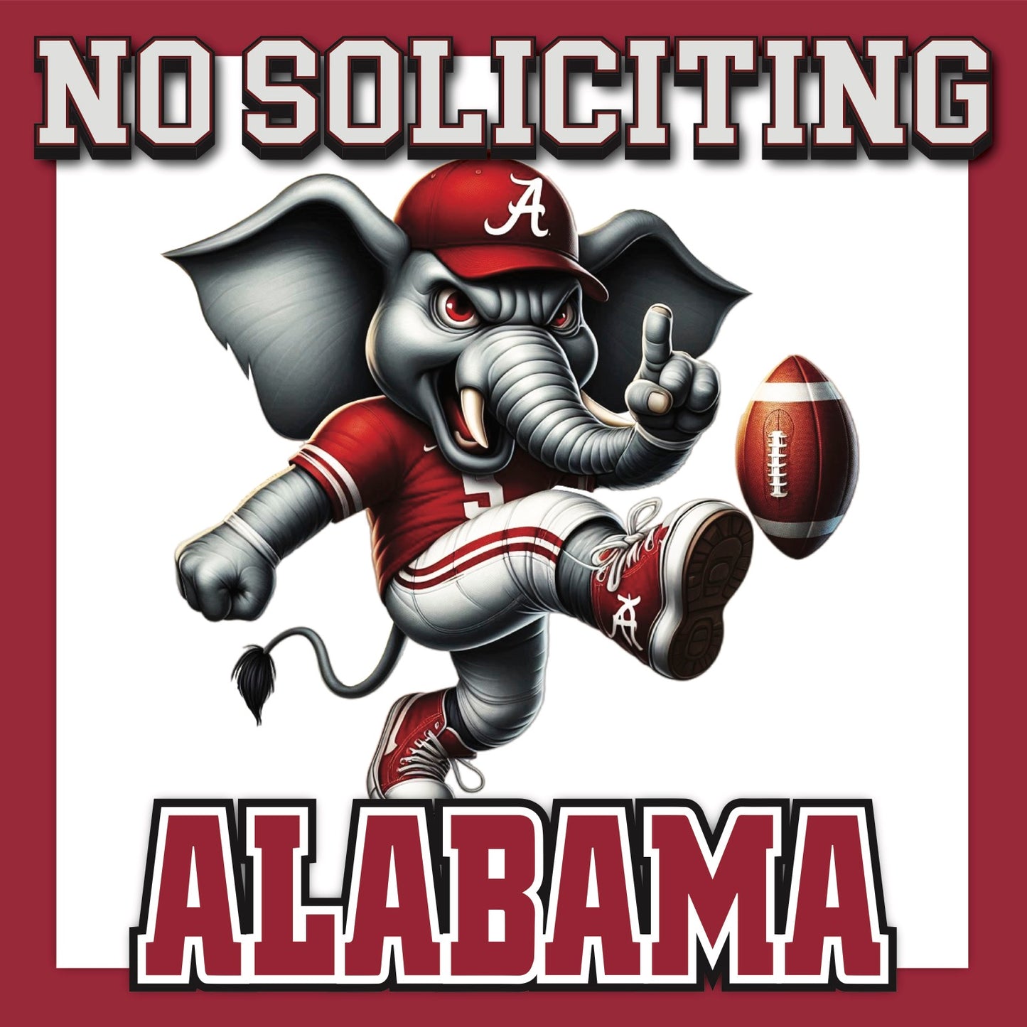 Alabama No Soliciting Sign