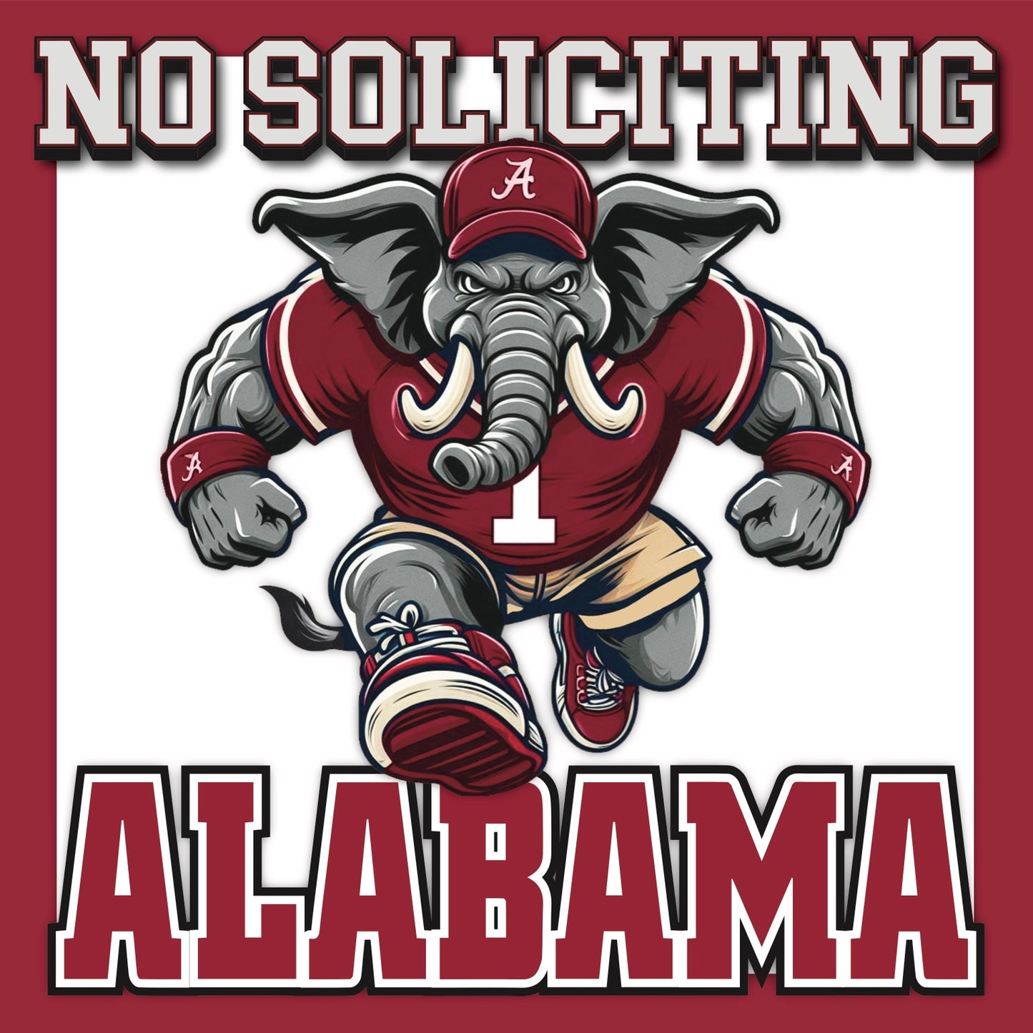 Alabama No Soliciting Sign