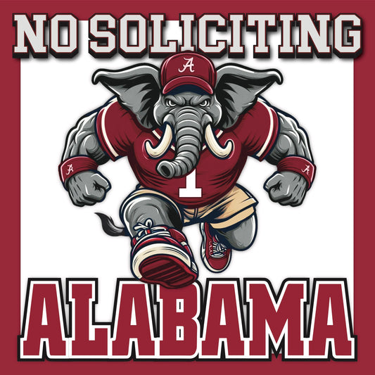 Alabama No Soliciting Sign