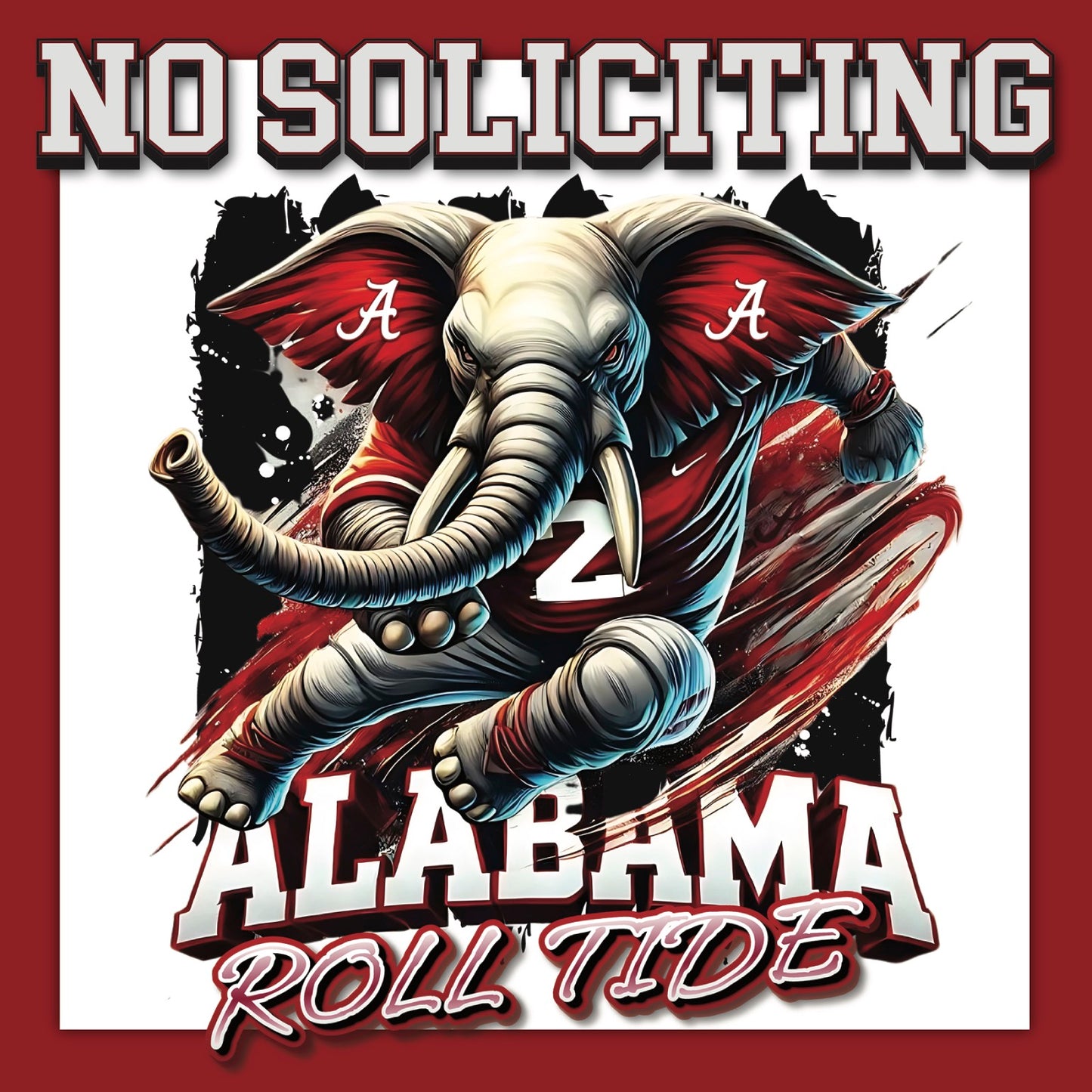 Alabama No Soliciting Sign