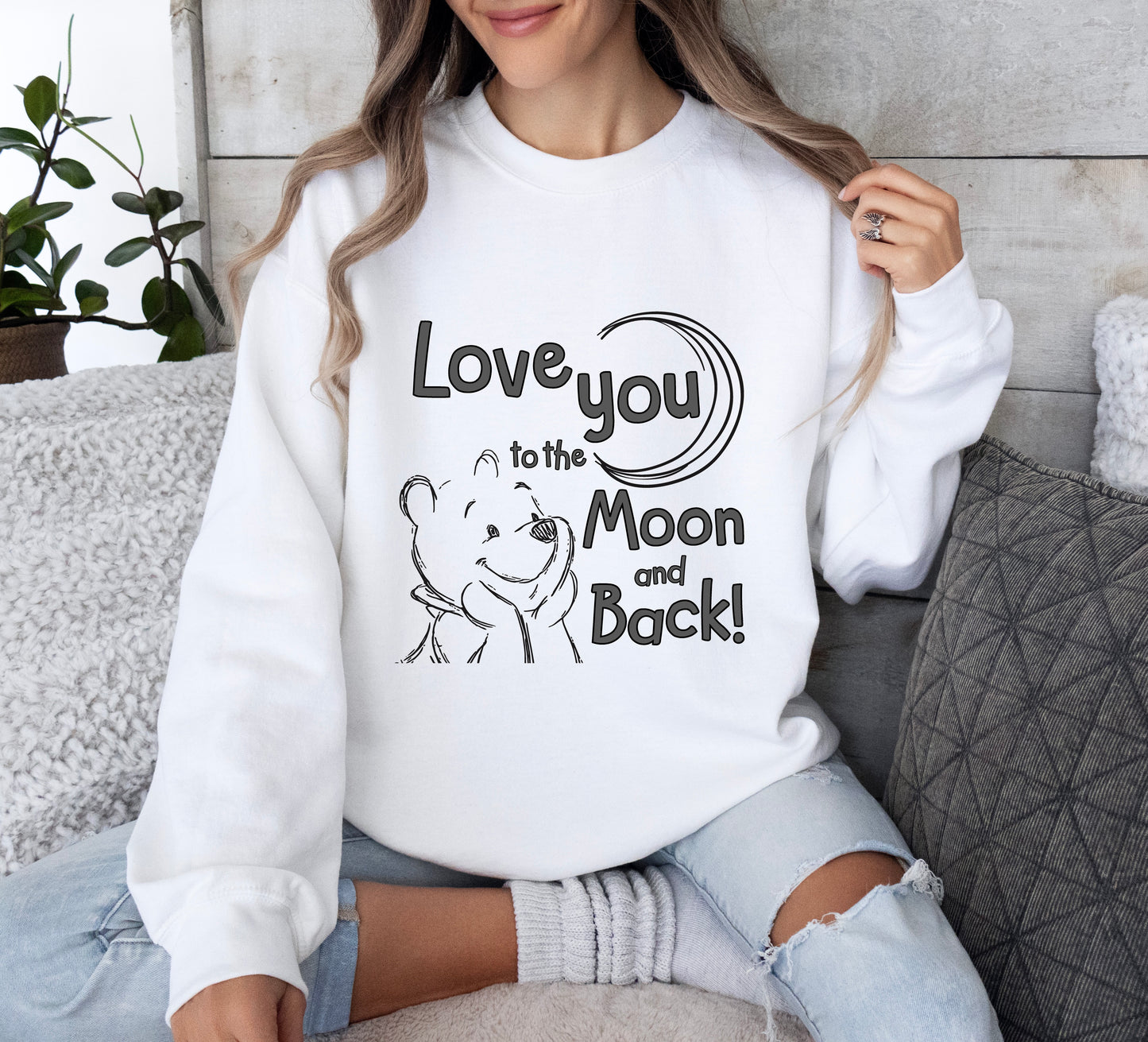 Winnie the Pooh Love Me Sweatshirt