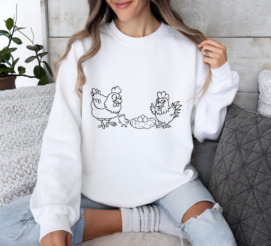 Chickens Sweatshirt